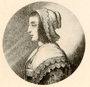 An English Woman in a Coif and Kerchief Trimmed with Vandyke Lace, 1640, 1937 by Unbekannt