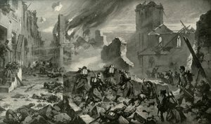 An Incident in the Battles of the Meuse, 1919 by Unbekannt