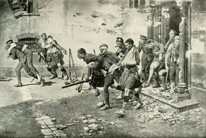 An Incident in the Retreat from Mons by Unbekannt