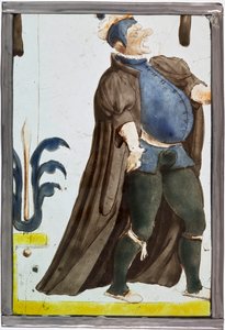 An actor declaiming, ca. 1600