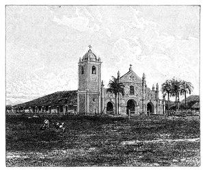 An old Jesuit church, Pirayu, Paraguay