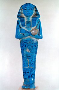 Ancient Egyptian Funerary Figurine by Unbekannt