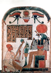Ancient Egyptian stele by Unbekannt