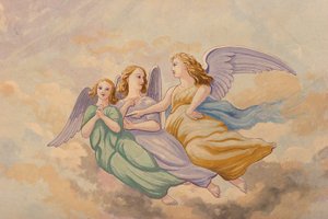 Angels, Montmin, France by Unbekannt