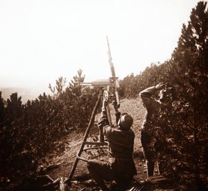 Anti-Aircraft Machine Gun, Alace, France
