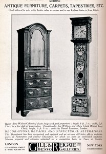 Antique Furniture, Carpets, Tapestries