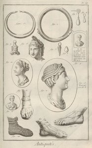 Antiquities. From Encyclopédie by Denis Diderot and Jean Le Rond d