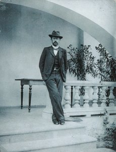 Anton Chekhov in Yalta, 1899-1900 by Unbekannt
