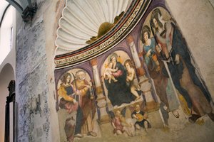 Altar of St. Lucia, Aosta, Italy