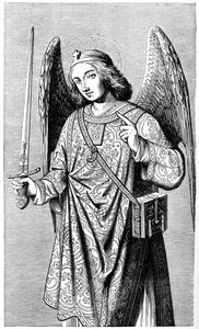 Archangel St Michael, 1870 by Unbekannt