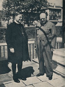 Archbishop of Canterbury at Number 10, Downing Street by Unbekannt