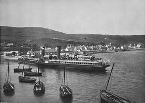 Ardrishaig - The Steamer Columba at Ardrishaig Quay by Unbekannt