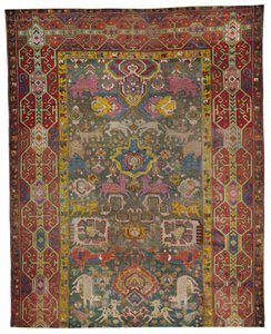 Armenian Kouba Carpet portion by Unbekannt
