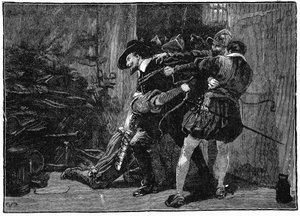 Arrest of Guy Fawkes in Cellars of Parliament by Unbekannt