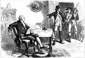 Arrest of William Franklin, New Jersey, 1776