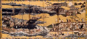 Arrival of the Southern Barbarians by Unbekannt