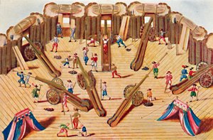 Artillerists at Work MS. Add. 15,726, 1903