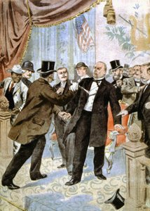 Assassination of William McKinley, 25th President of the USA by Unbekannt