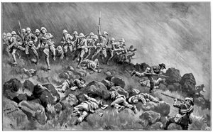 Assault on Wagon Hill, 2nd Boer War, 6 January 1900