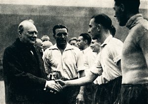 Association Football at Wembley - England v. Scotland