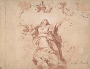 Assumption of the Virgin after Carlo Maratta by Unbekannt