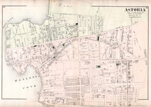 Astoria, Part of Long Island City, Town of Newtown, Queens, Co. L.I by Unbekannt