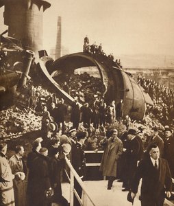 At Derelict Steel-Works, South Wales