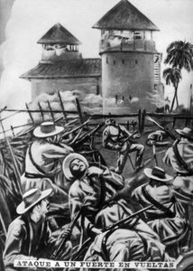 Attack on a Fort, January 1897