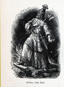 Attila the Hun, 1882 by Unbekannt