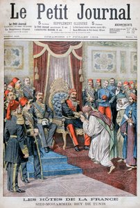 Audience with Muhammad IV al-Hadi, the Bey of Tunis, 1904 by Unbekannt