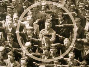 August Landmesser by Unbekannt