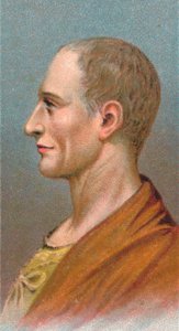 Augustus Caesar - Gaius Julius Caesar Octavianus 63 BC-14 AD, First Roman Emperor, 1924