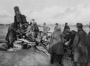Austrian mortar, World War I