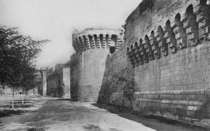 Avignon - The Ramparts XIVe, c1925 by Unbekannt