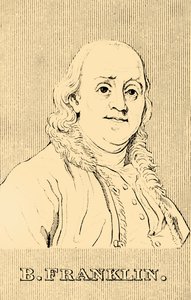 B. Franklin, 1706-1790, 1830 by Unbekannt