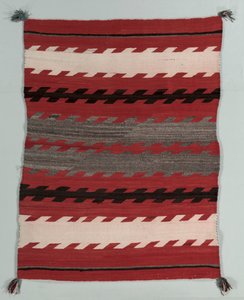 Banded Rug, c. 1890-1900