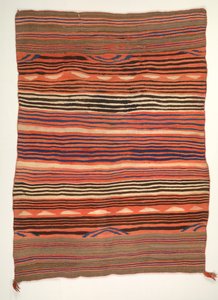 Banded Wearing Blanket diyugi, c1880-1890