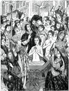 Baptism of King Clovis, Rheims by Unbekannt