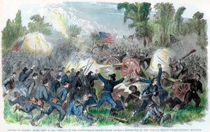 Battle of Bakers Creek, Mississippi, American Civil War, 16 May 1863 by Unbekannt