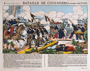 Battle of Coulmiers, Franco-Prussian War, 9th November 1870 by Unbekannt
