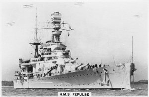 Battlecruiser HMS Repulse, 1937 by Unbekannt