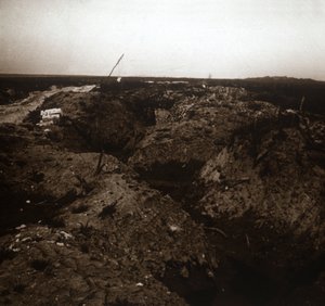 Battlefield, Craonne, northern France, c1914-c1918