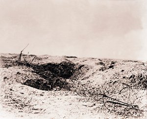 Battlefield, Tahure, Northern France, c1914-c1918