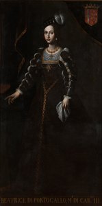 Beatrice of Portugal, Duchess of Savoy by Unbekannt