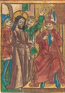 Before Caiaphas by Unbekannt