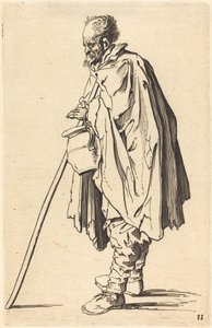 Beggar with Pot by Unbekannt