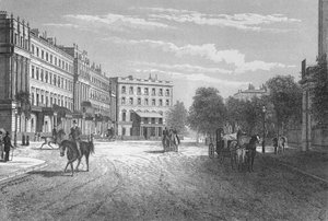 Belgrave Square, Westminster, London, c1850-1878 by Unbekannt