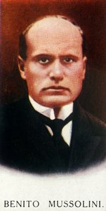 Benito Mussolini, 1927 by Unbekannt