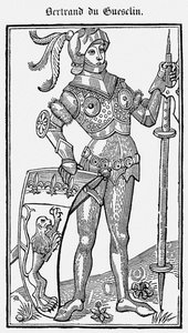 Bertrand du Guesclin from Le Livre des faits de messire Bertrand du Guesclin by Unbekannt