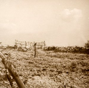 Between the lines, Verdun, northern France, c1914-c1918